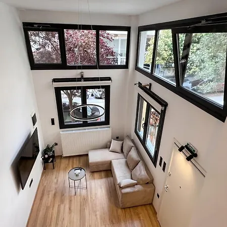 Martiou Urban Metro Loft W Private Entrance 2 Min To Metro Thessaloniki
